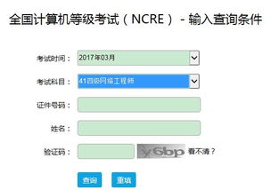 2017年3月全国计算机四级网络工程师考试成绩查询系统入口详解